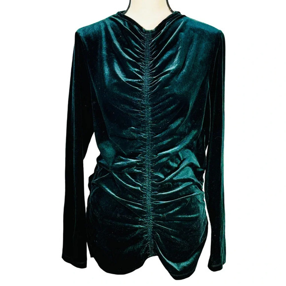 Dear John Shirred Shirt NWT - Picture 1 of 4